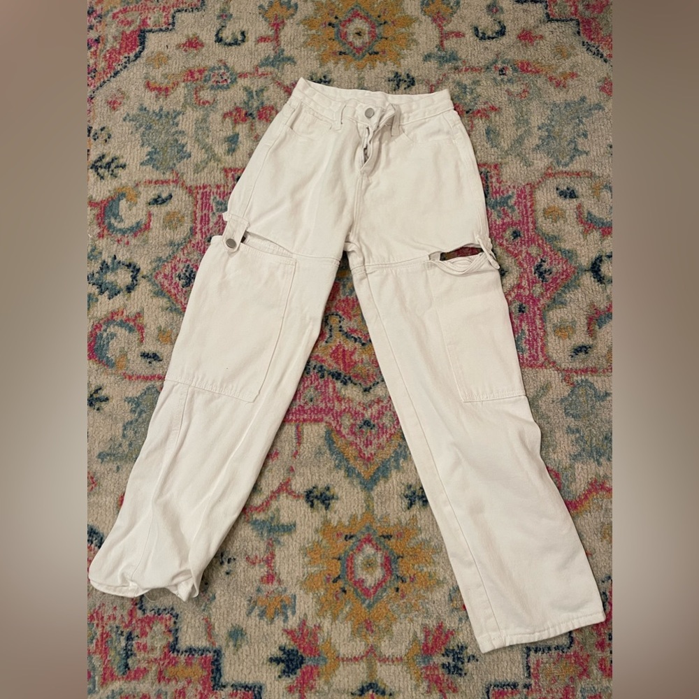 Shein white pants